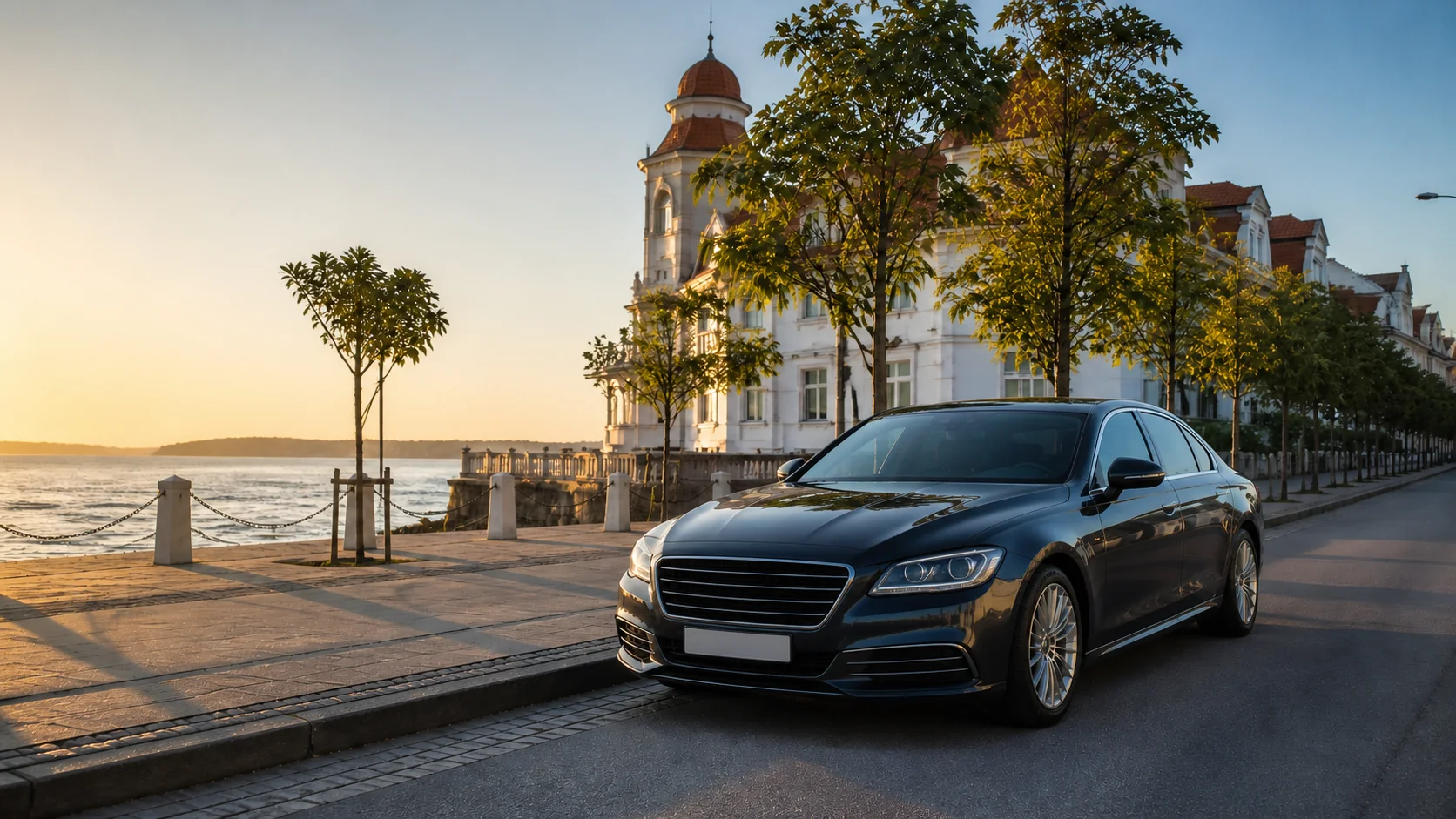 Private airport transfer car from Gdansk Airport to Sopot